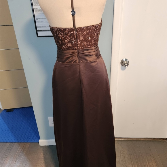 Brown Evening Gown - Picture 2 of 2